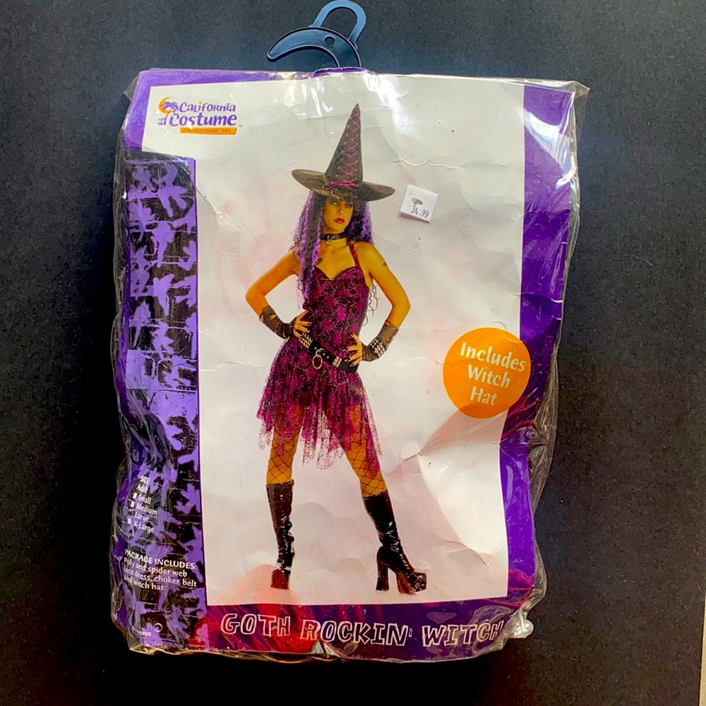 Goth Rockin Witch costume